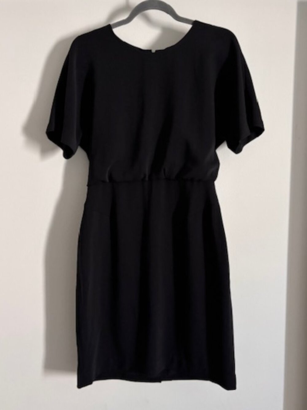Banana Republic Black Blouson Mini Dress Size 4